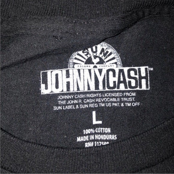 Rare Vintage Johnny Cash Sun Records Tee - Picture 6 of 6